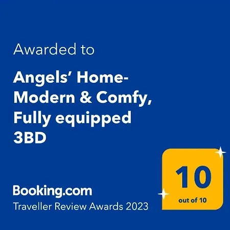 Tatil Evi Angels' Home- Modern & Comfy, Fully Equipped 3bd *